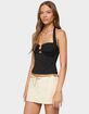 EDIKTED Delcy Cut Out Halter Top image number 5