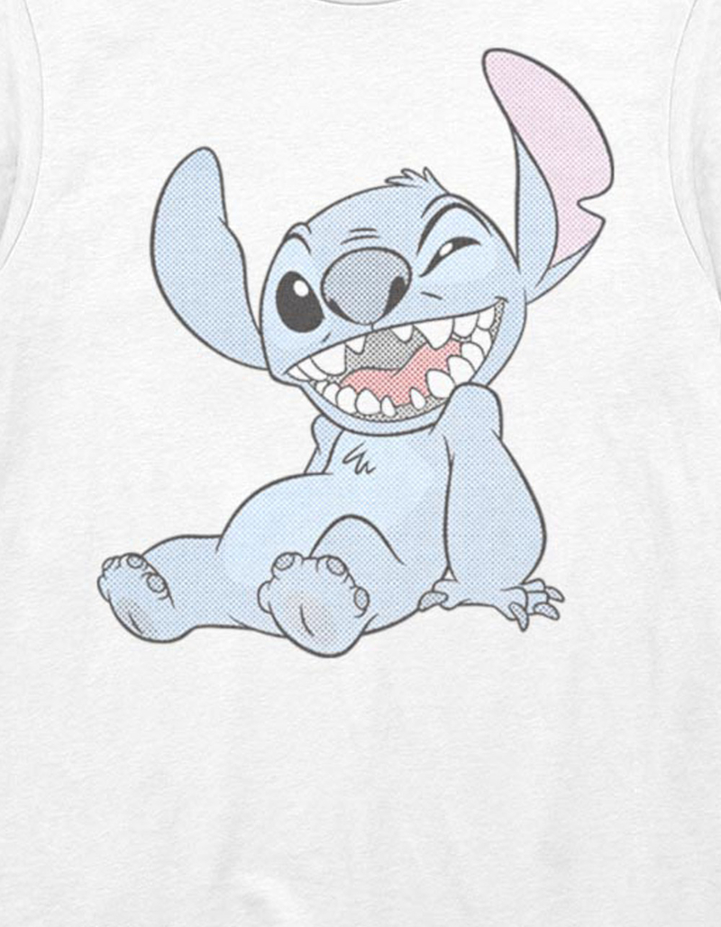 LILO & STITCH Halftone Wink Unisex Tee image number 1