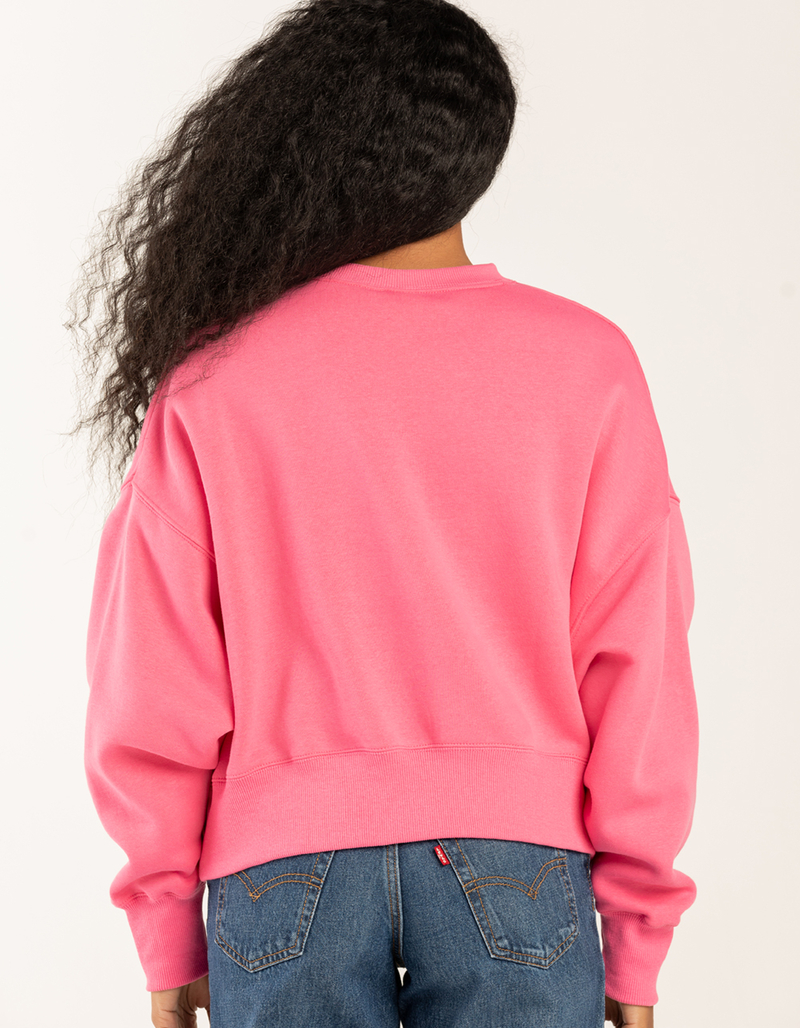 NIKE Sportswear Phoenix Womens Oversized Crop Crewneck Sweatshirt image number 2