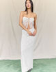 WEST OF MELROSE Lace Womens Maxi Skirt image number 6