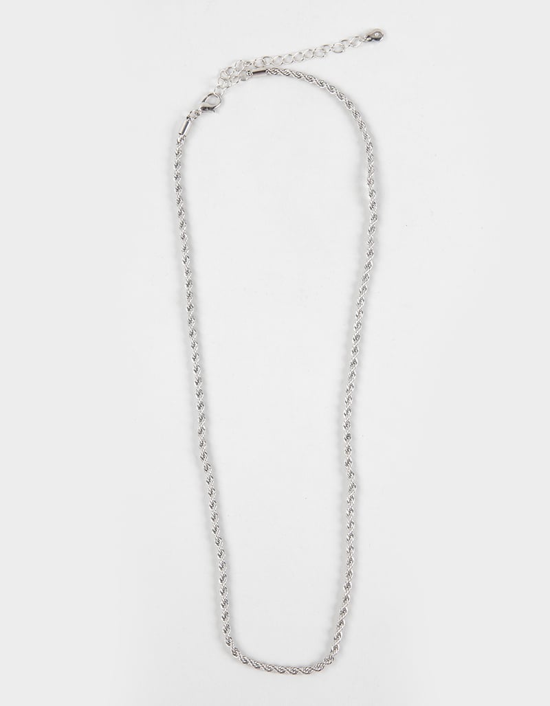 RSQ Mens 2.5mm Rope Chain Necklace image number 0