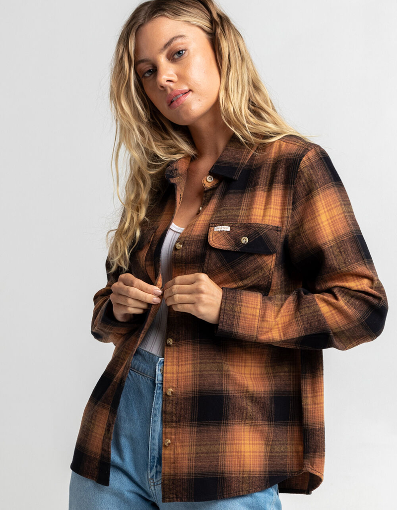 BRIXTON Bowery Stand Womens Flannel Shirt image number 0