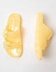 SODA Buckle Jelly Womens Slide Sandals image number 5