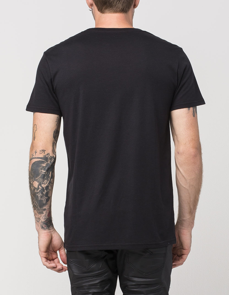 BLUE CROWN Solid Mens T-Shirt image number 3