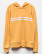 FULL TILT Chest Stripe Mustard Girls Hoodie image number 1
