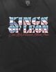 KINGS OF LEON Chrome Logo Unisex Tee image number 2