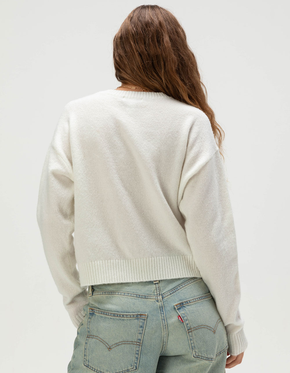 RSQ Womens Dog Sweater - CREAM | Tillys