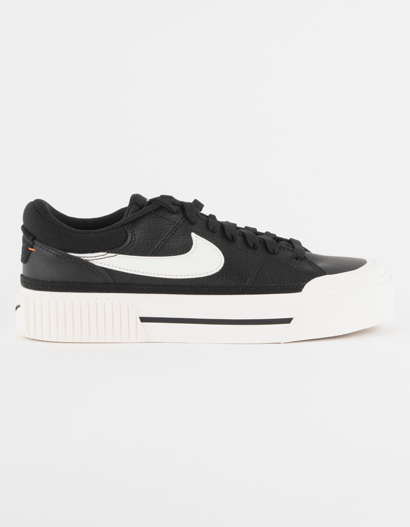 NIKE Court Legacy Lift Womens Shoes BLK/WHT Tillys