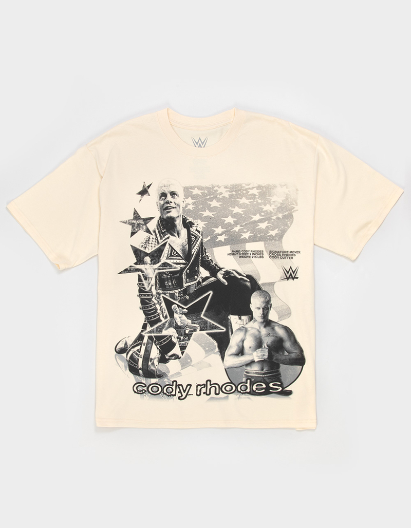 WWE Cody Rhodes Mens Boxy Tee image number 0