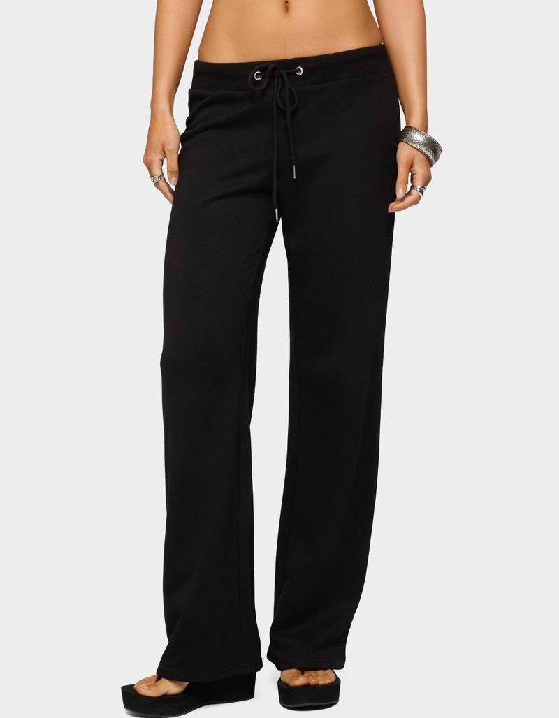 EDIKTED Quinn Straight Leg Sweatpants image number 0