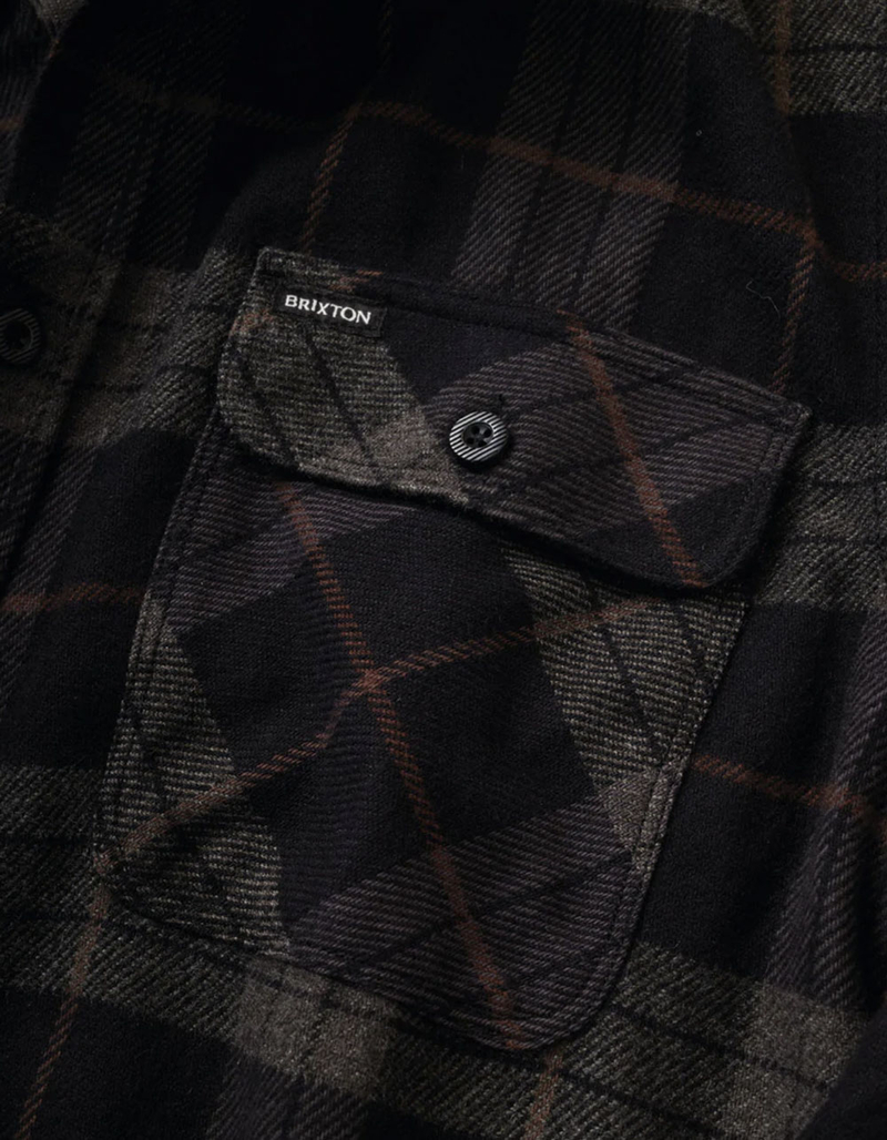 BRIXTON Bowery Mens Flannel image number 2