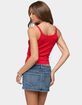 EDIKTED Basic Babe Tank Top image number 3