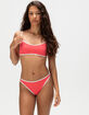 JOLYN Dina High Leg Bikini Bottoms image number 1