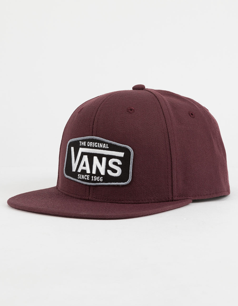 VANS Westgate Burgundy Mens Snapback Hat image number 0
