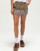 VON DUTCH Womens Micro Mini Skirt image number 4