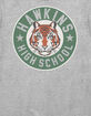 STRANGER THINGS Hawkins High Tiger Emblem Unisex Tee image number 2