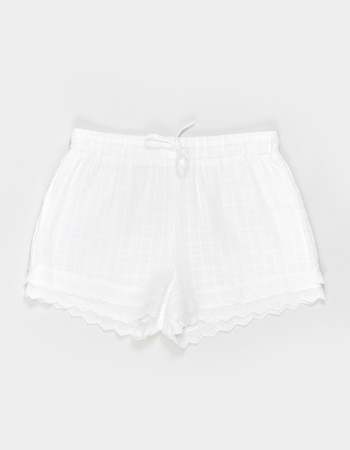 FULL TILT Swiss Dot Girls Shorts Alternative Image