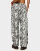 EDIKTED Camo Straight Leg Sweatpants image number 3