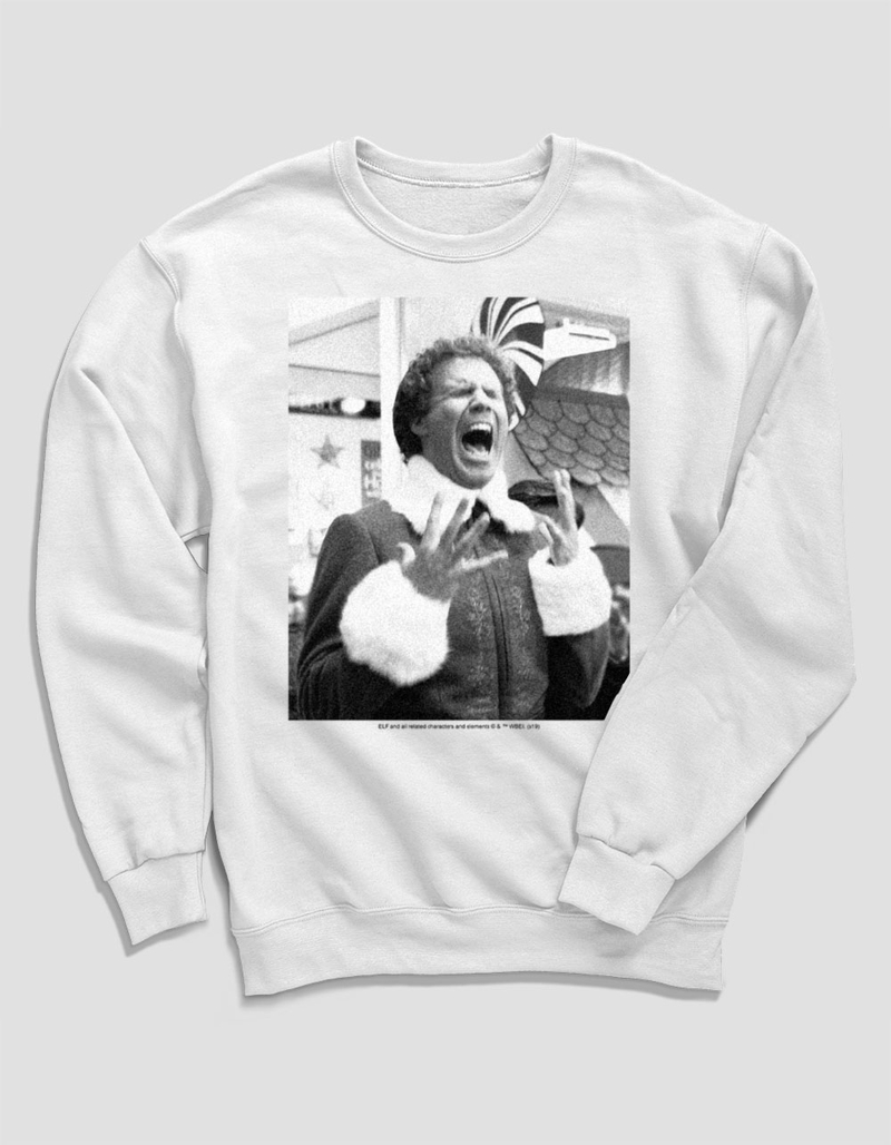 ELF Screaming Buddy Unisex Crewneck Sweatshirt image number 0