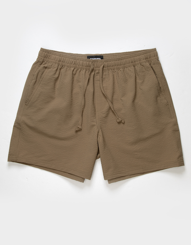 RSQ Mens Seersucker 5" Pull On Shorts image number 1