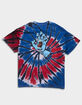 SANTA CRUZ Screaming Hand Mens Tie Dye Tee image number 1
