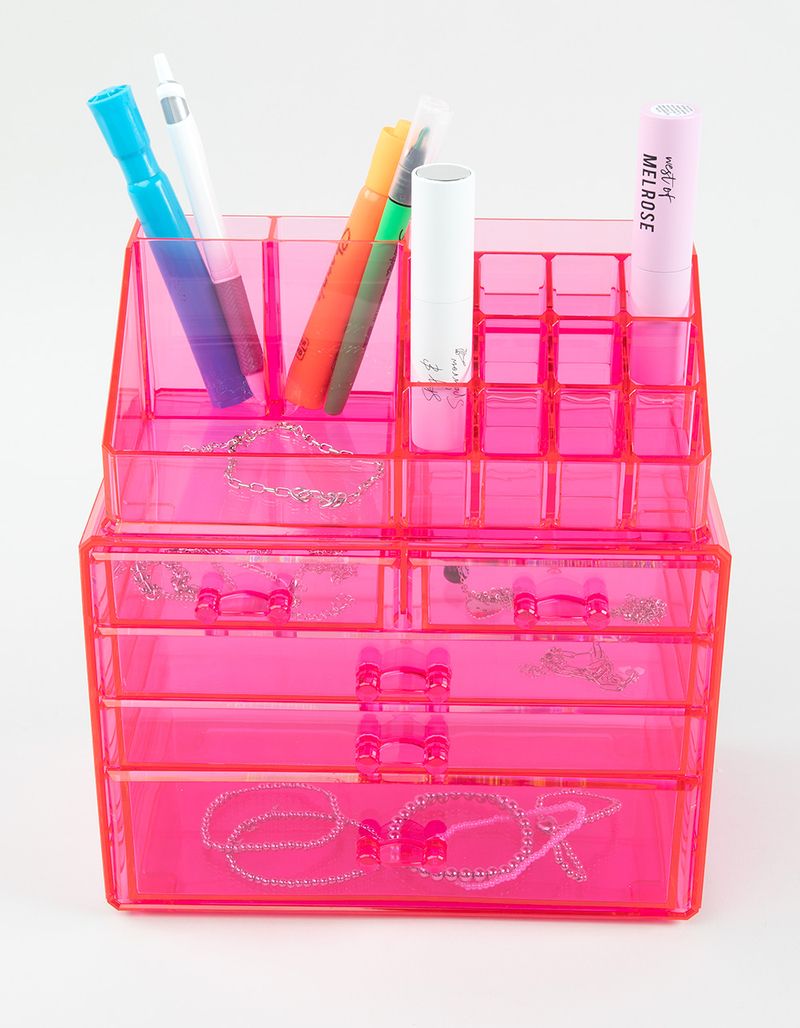 JUICY COUTURE Stackable Cosmetic Organizers- 2 Pack image number 6