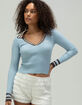 IETS FRANS Collared Ribbed Womens Sweater image number 1