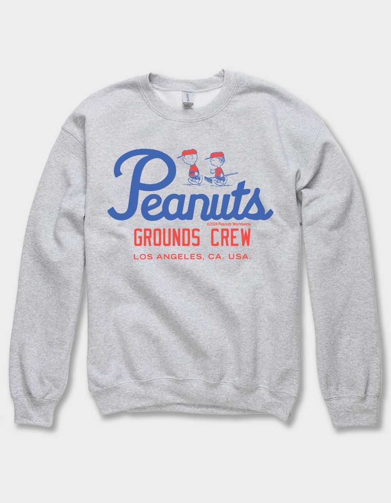 PEANUTS Grounds Crew Los Angeles Unisex Crewneck Sweatshirt image number 0