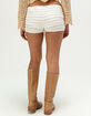 NECTAR CLOTHING Womens Ruffle Shorts image number 4