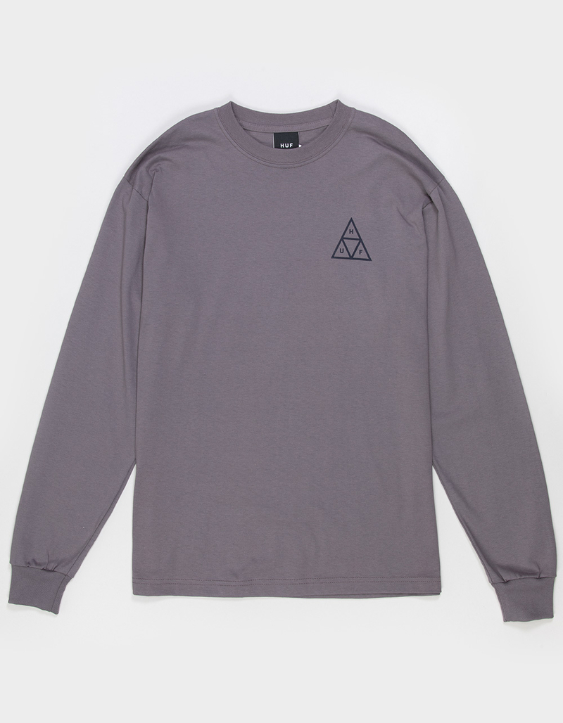 HUF Set Triple Triangle Mens Tee PLUM Tillys