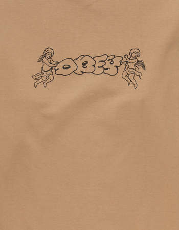 OBEY Cherub Throwie Mens Crewneck Sweatshirt Alternative Image