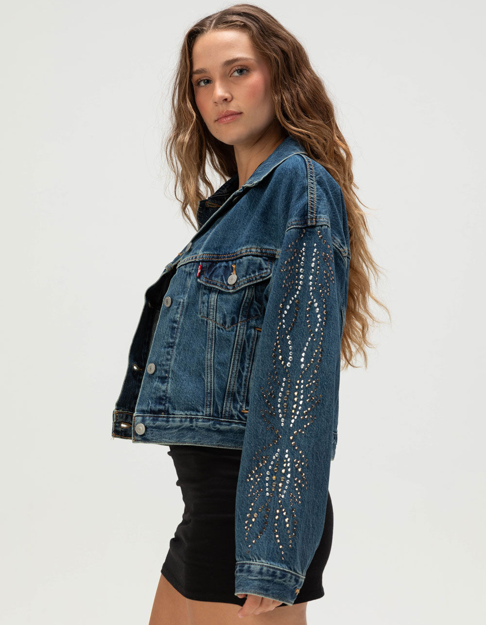 LEVI'S Shrunken 90's Trucker Jacket - DARK BLAST | Tillys