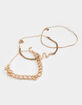 FULL TILT 3 Pack Snake & Chain Bracelet Set image number 1