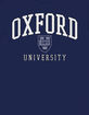 OXFORD UNIVERSITY Collegiate Crest Unisex Tee image number 2
