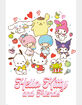 SANRIO Hello Kitty & Friends Kawaii Favorite Flavors Wall Poster image number 1