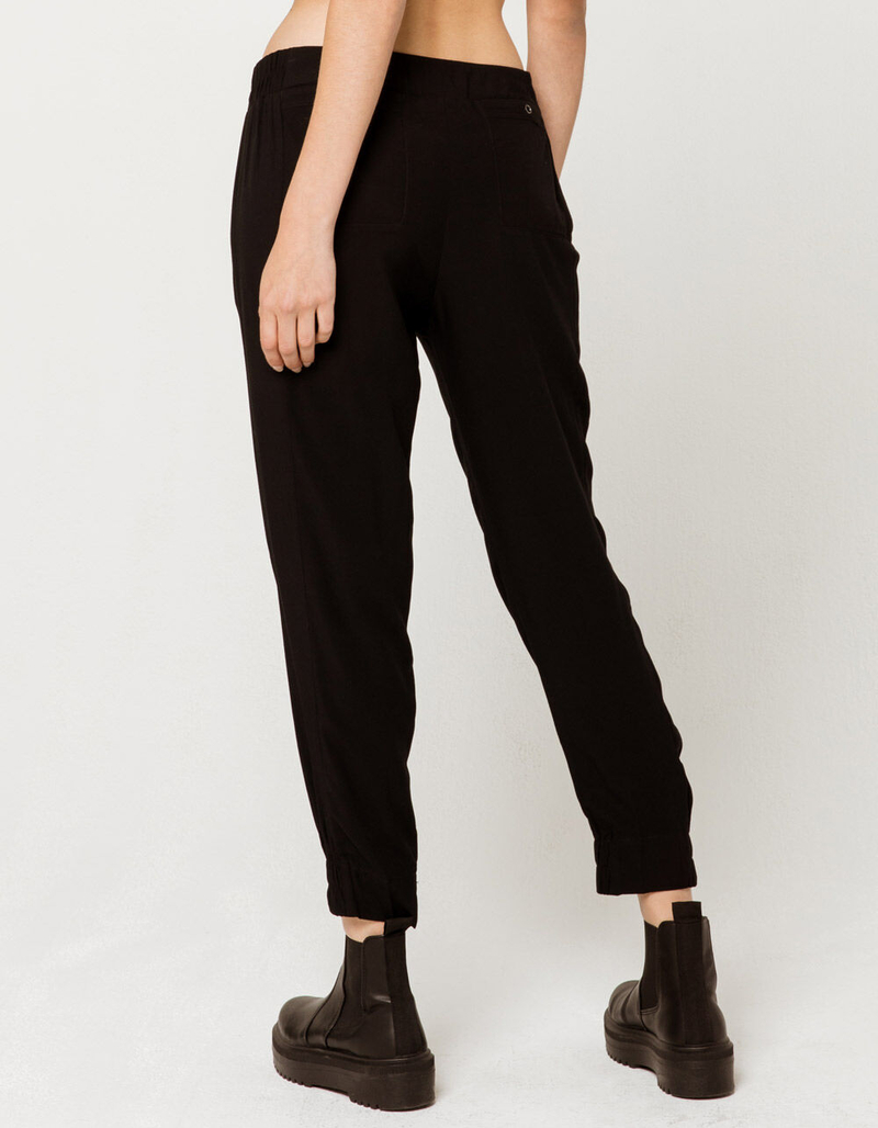 HURLEY Beach Black Womens Jogger Pants image number 3