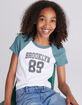 FULL TILT Brooklyn 89 Girls Raglan Tee image number 1