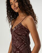 WEST OF MELROSE Womens Paisley Maxi Dress image number 2