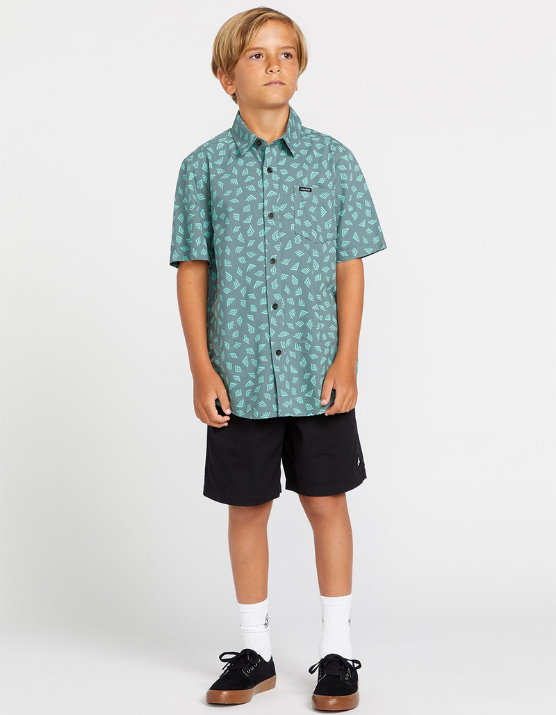 VOLCOM Interstone Boys Button Up Shirt image number 1