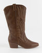 QUPID Montana Womens Cowboy Boots image number 2
