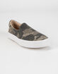 SODA Reign Girls Camo Slip-On Shoes image number 2
