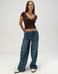 TILLYS Surplice Womens Tee image number 2
