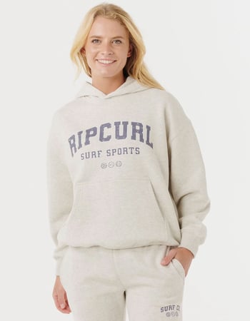 RIP CURL Varsity Sports Womens Oversized Hoodie Primary Image