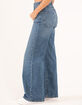 RSQ Womens Super High Rise Wide Leg Jeans image number 3