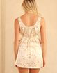 DIPPIN' DAISY'S Charmed Slit Mini Skirt image number 3