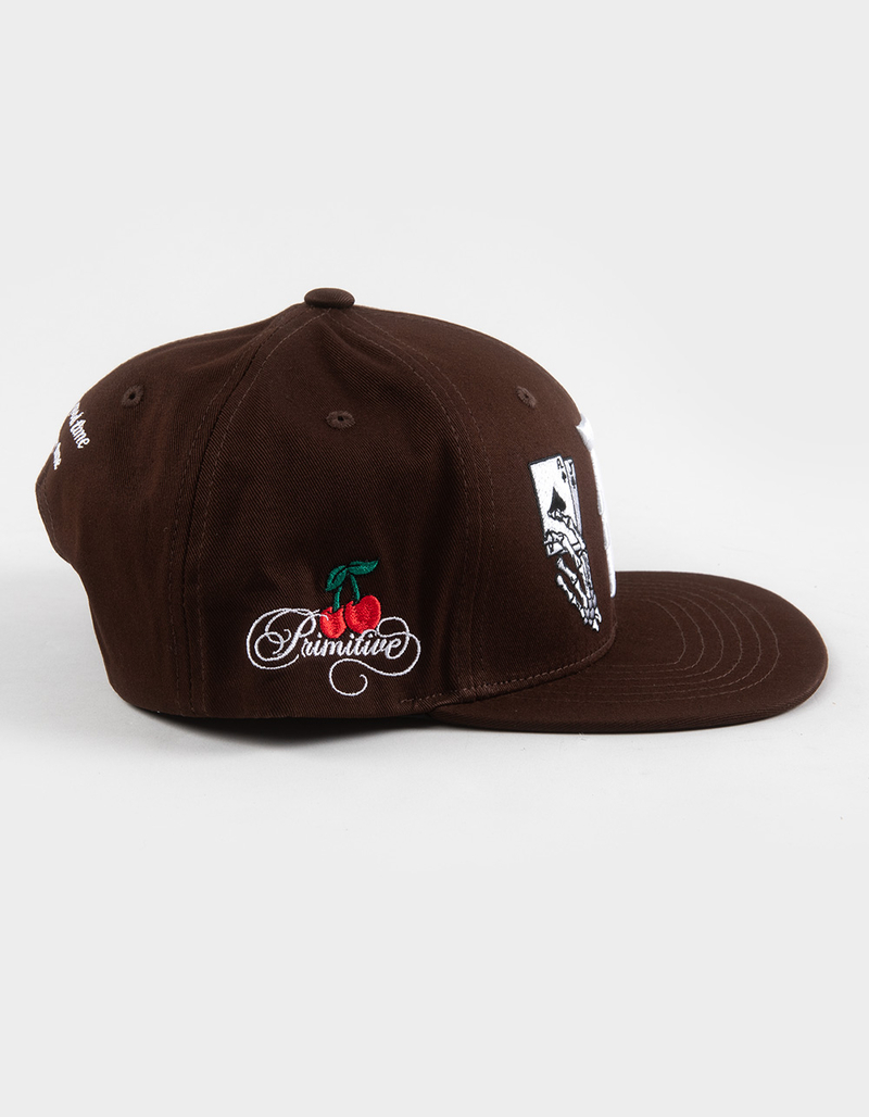 PRIMITIVE Blackjack Snapback Hat image number 4