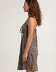 TIMING Ditsy Tie Womens Babydoll Dress image number 2