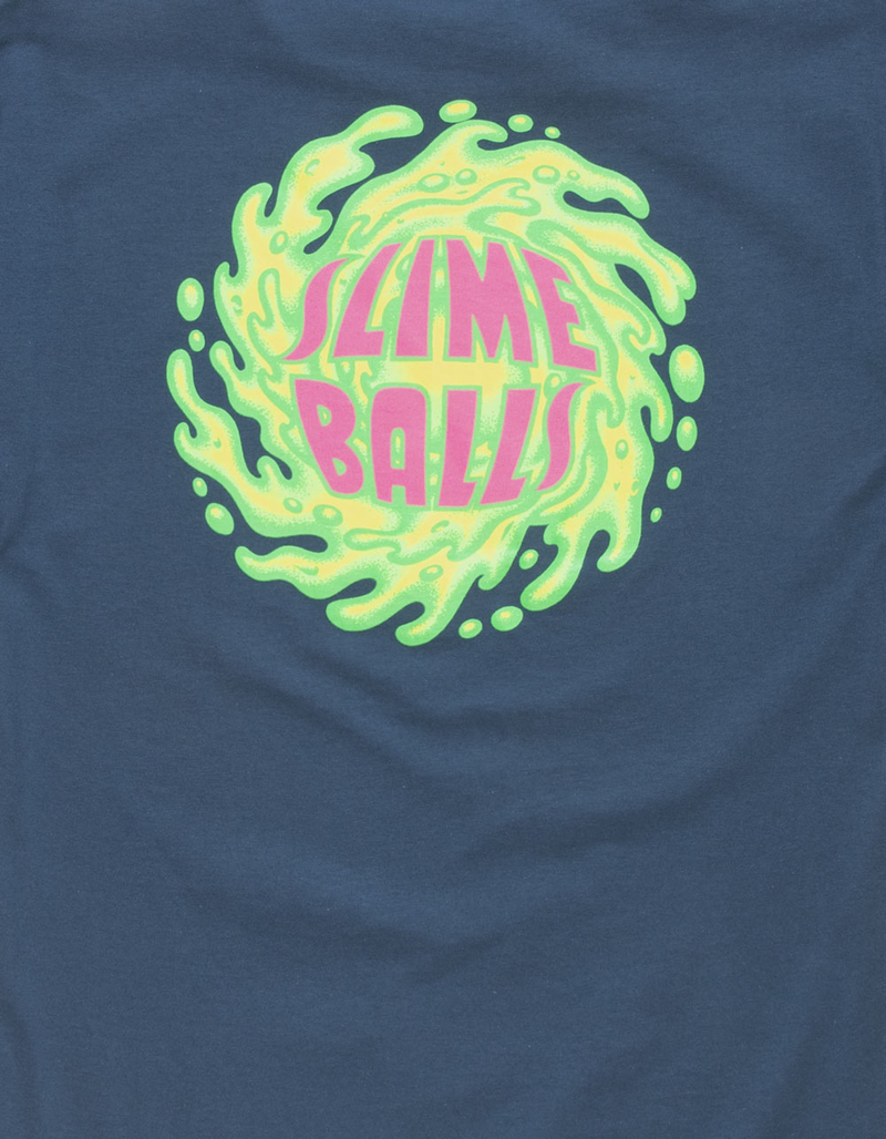 SLIME BALLS SB Logo Mens Tee image number 2