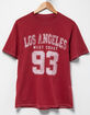 FULL TILT Los Angeles Womens Boyfriend Tee image number 4