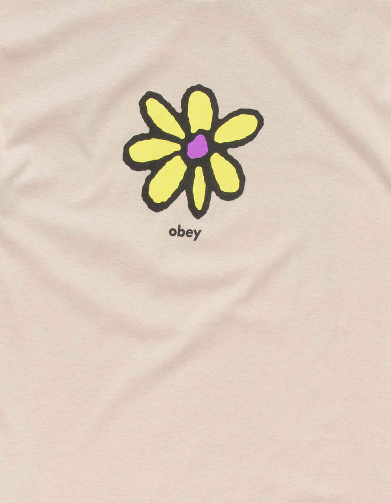 OBEY Fuzz Flower Mens Tee image number 1